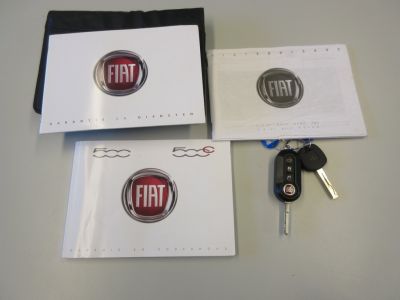 Fiat 500 1.2 Lounge, Airco, Pano, LM, NL Auto, 1e Eig, Lage km, 4 Cilinder